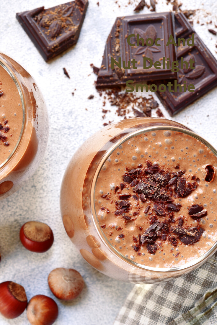 Choc And Nut Delight Smoothie – Vita-sol