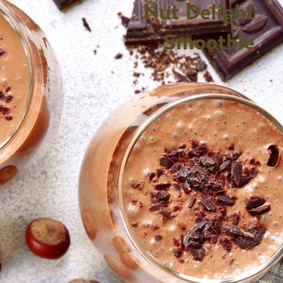 Choc And Nut Delight Smoothie