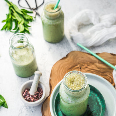 Mint choc-chip smoothie